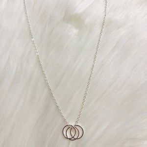 3 Ring Necklace